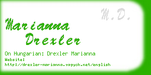 marianna drexler business card